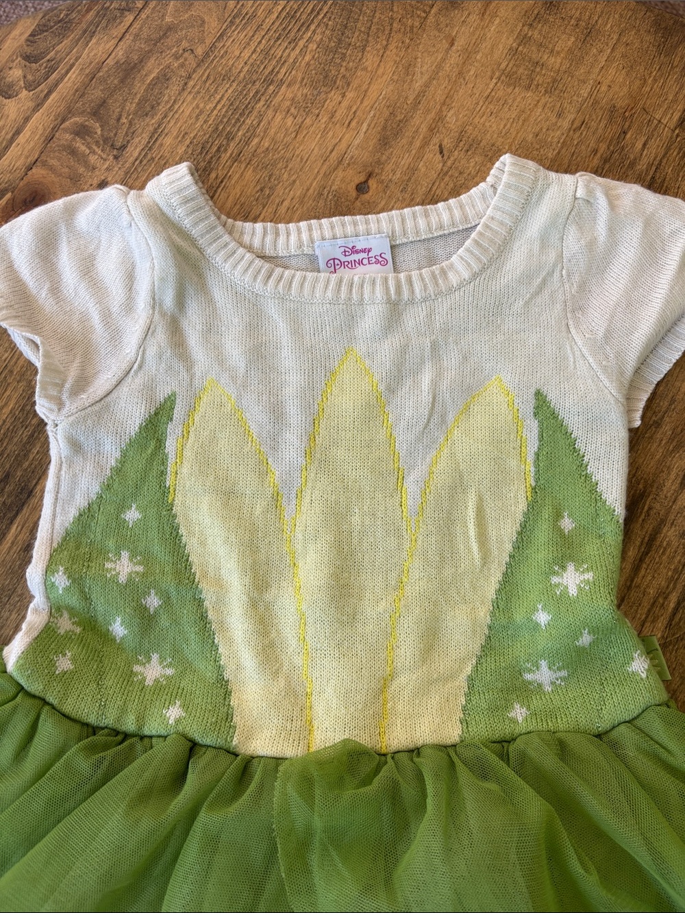 Girls Tiana from The Princess and the Frog Halloween Costume Size 3T - Picture 6 of 8